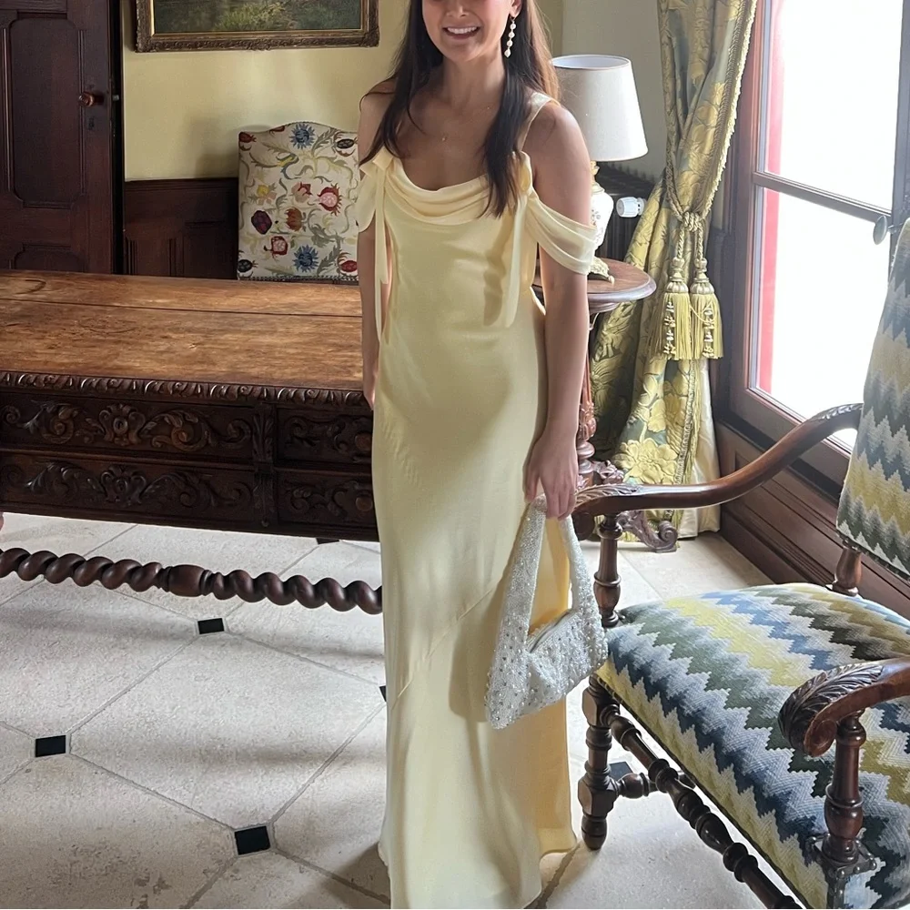 Show Me Your MuMu Yellow Maxi Dress - Picture 4 of 11